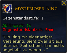 So sieht ein Ring aus, wenn man ihn findet